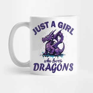 Just a Girl who loves Dragons Mug